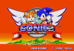 Sonic 2 - Retro Remix Title Screen